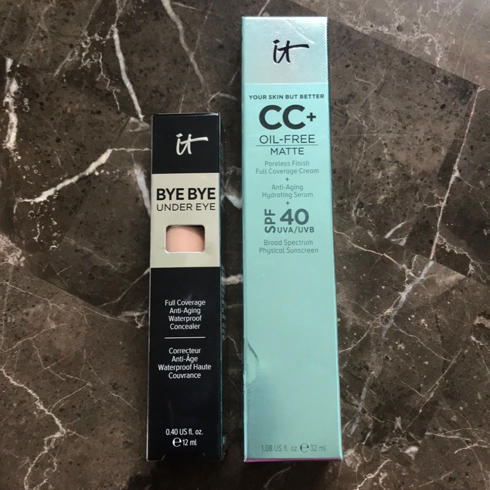 It Cosmetics foundation and concealer